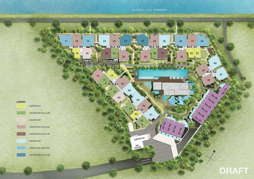 newlaunch.sg waterfront at faber siteplan