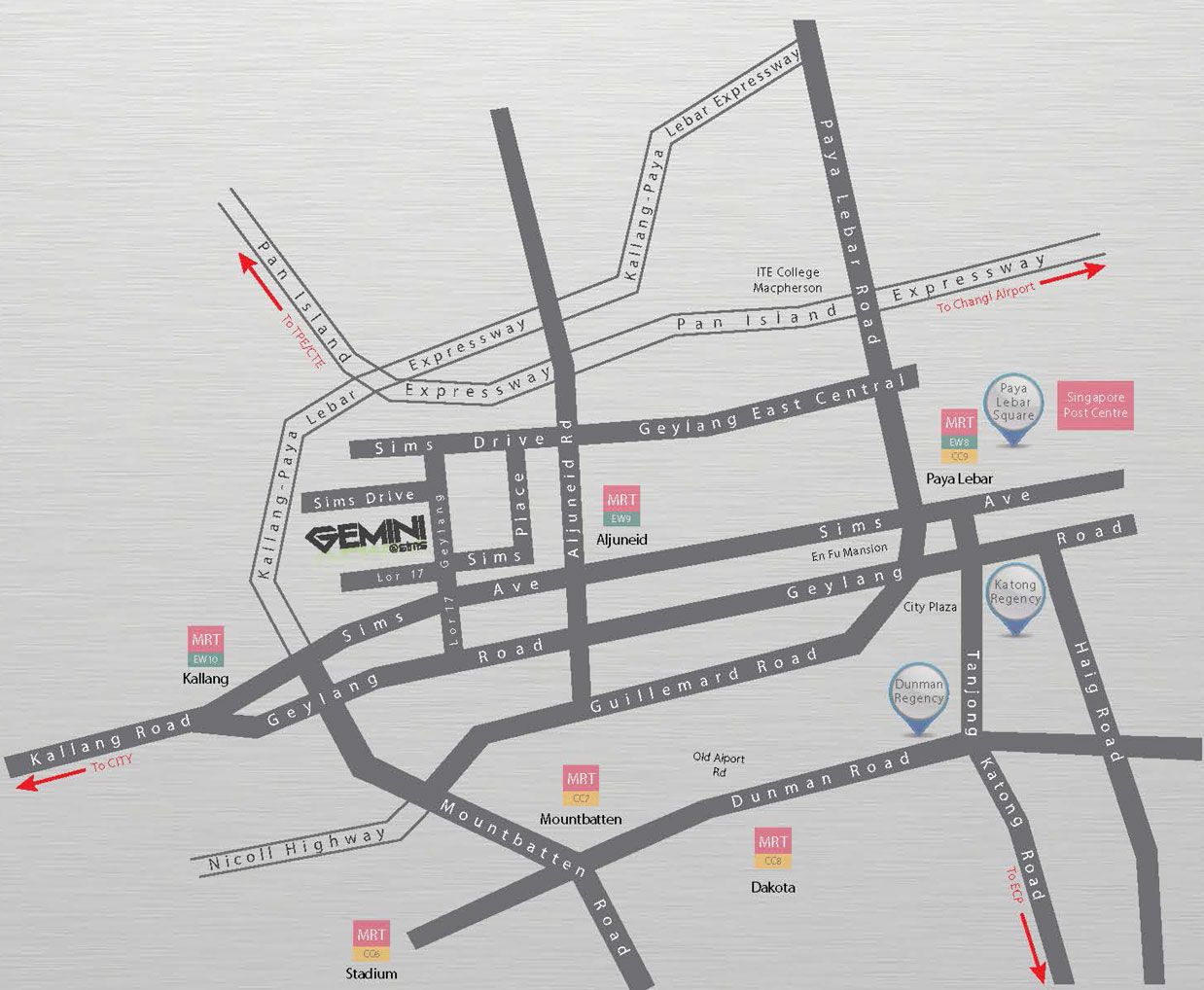 Gemini LocationMap