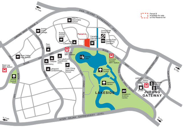 lakeville location map