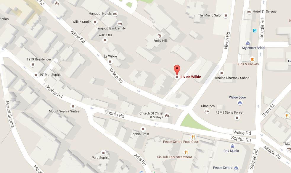 newlaunch.sg liv on wilkie locationmap