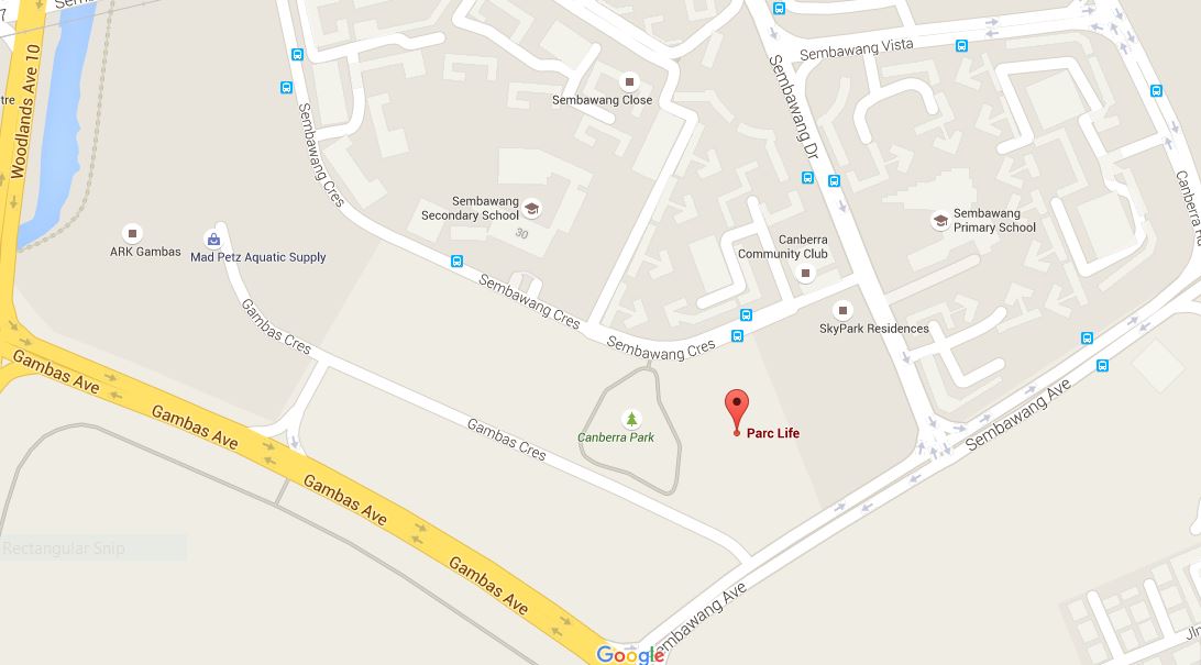newlaunch.sg parc life EC siteplan