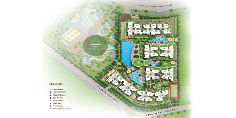 newlaunch.sg parc life siteplan