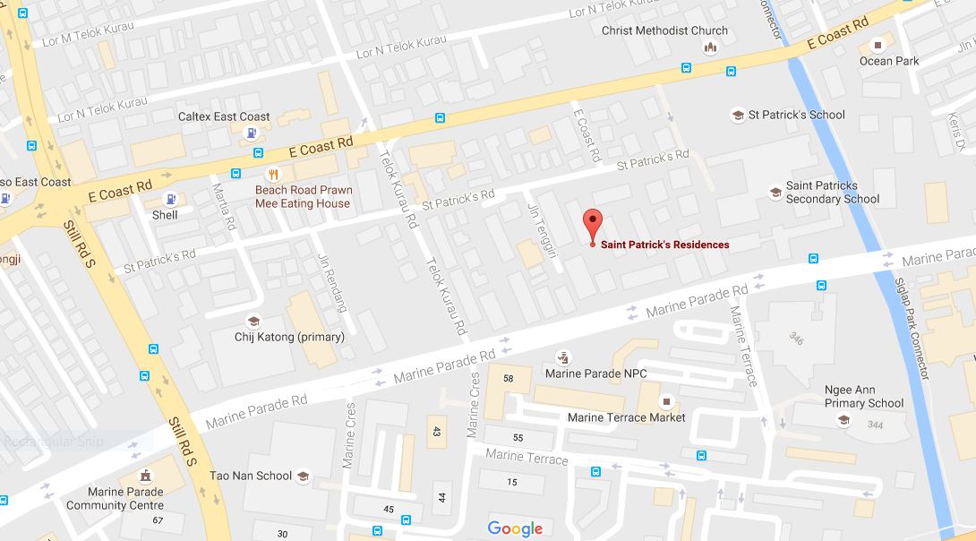newlaunch.sg st patrick's residences Location