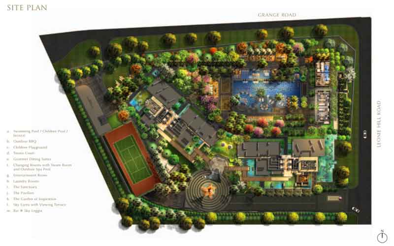 newlaunch.sg oue twin peaks sitemap