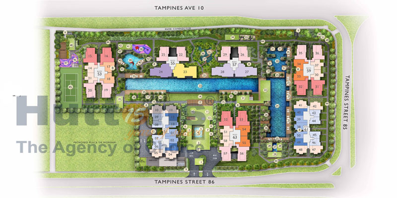 newlaunch.sg the tapestry siteplan