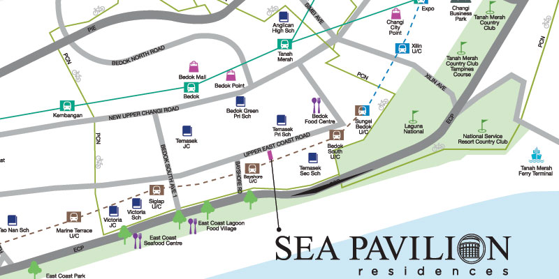 newlaunch.sg sea pavilion residences locationmap
