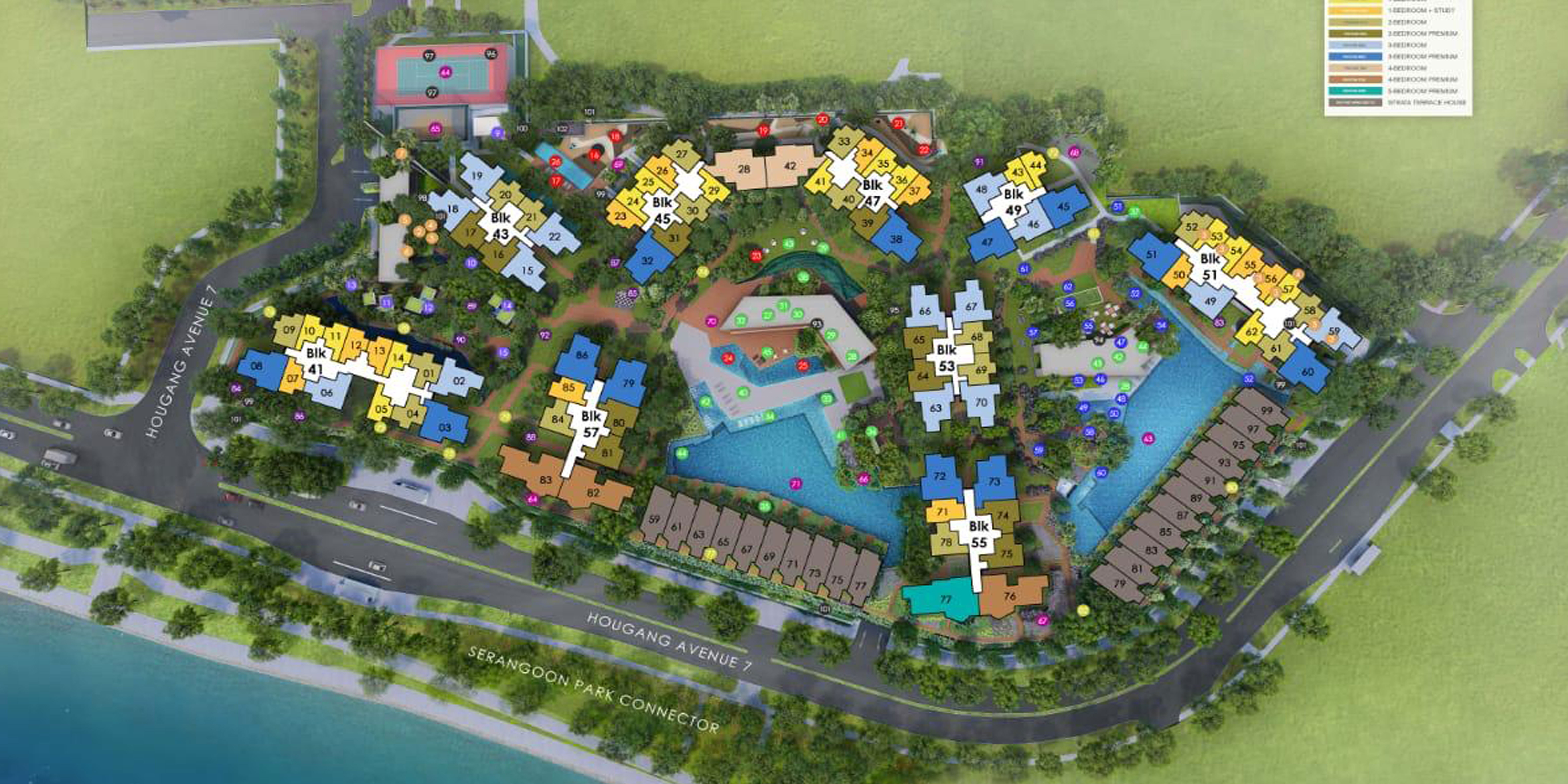 www.newlaunch.sg riverfront front sitemap