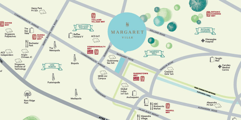 newlaunch.sg margaret ville locationmap