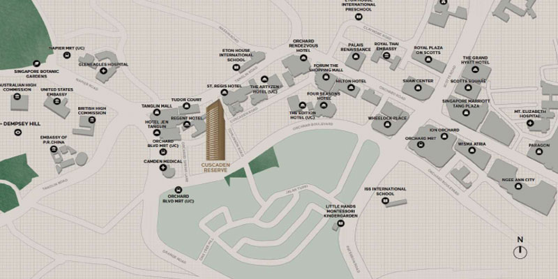 newlaunch.sg cuscaden reserve map