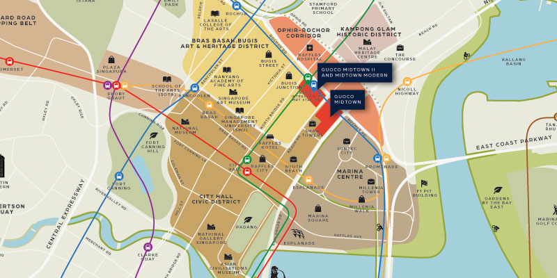 newlaunch.sg midtown modern locationmap