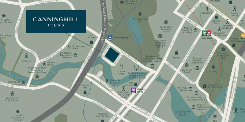 newlaunch.sg canninghill piers map