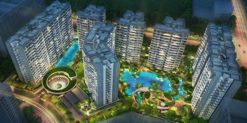 newlaunch.sg parc central residences drone