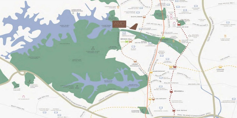 newlaunch.sg amo residence locationmap