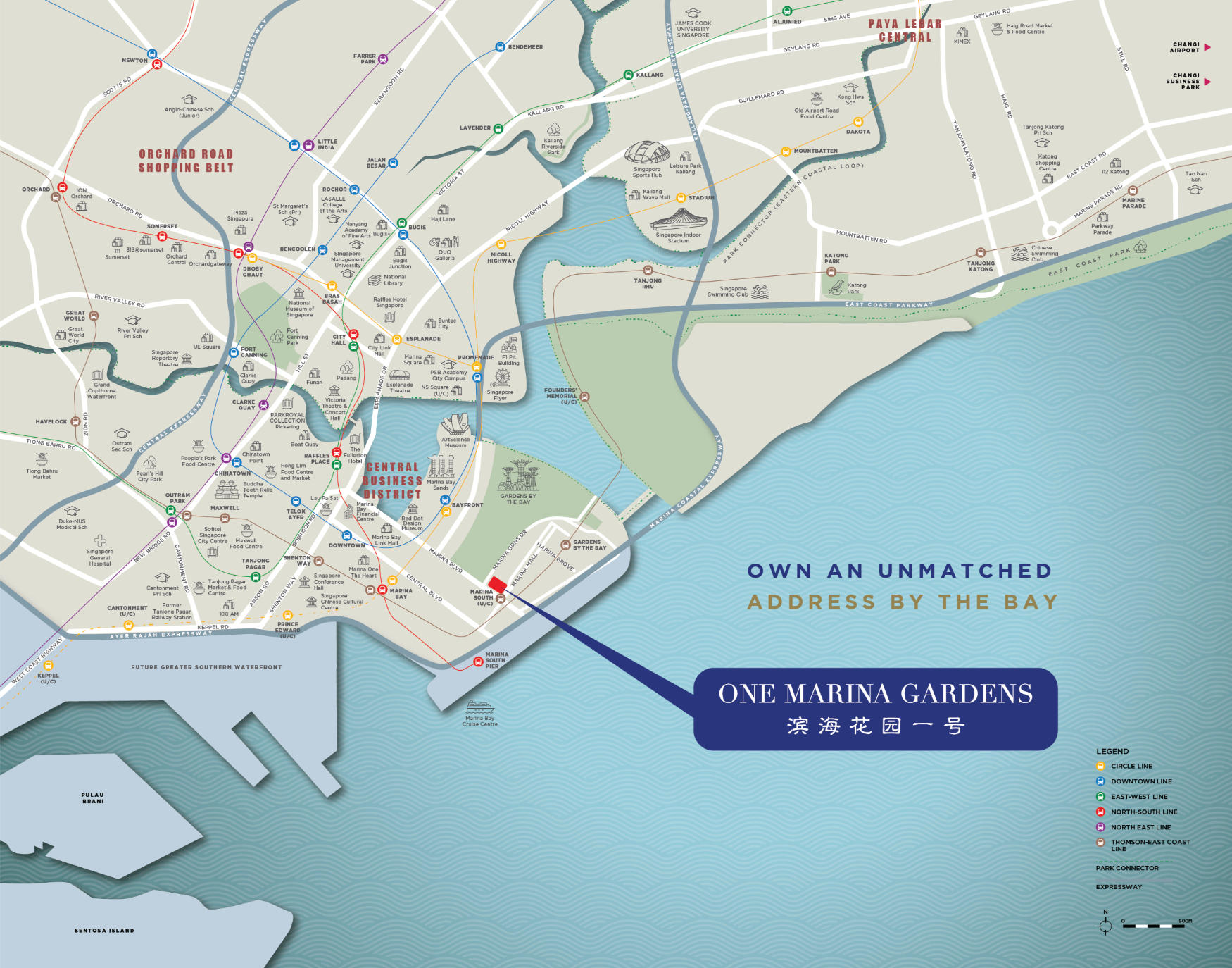 newlaunch.sg one marina gardens location map