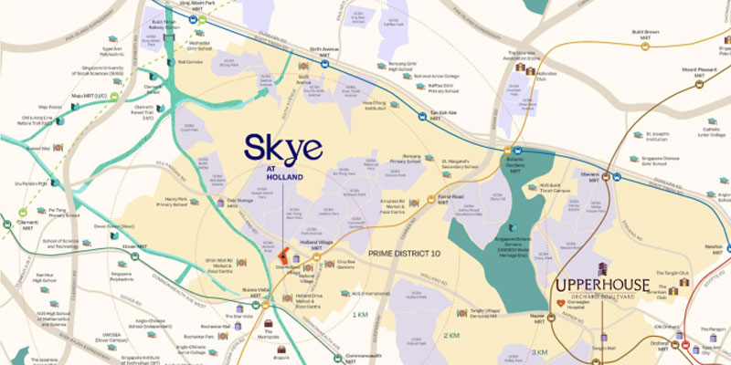 newlaunch.sg skye at holland map