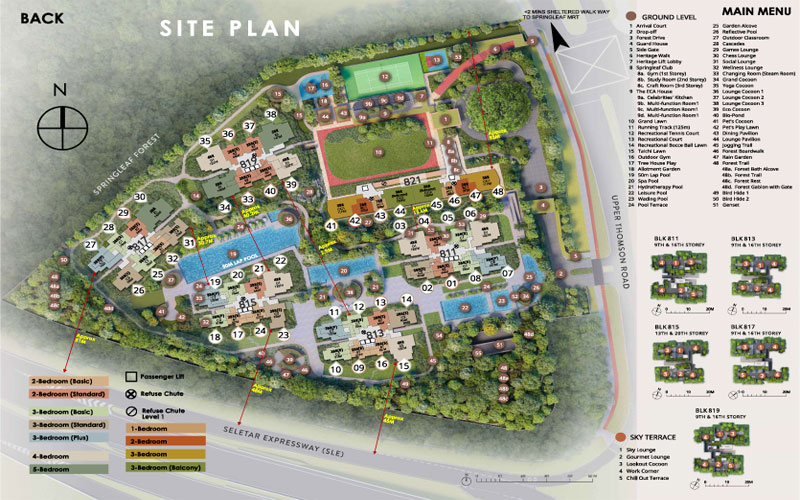 newlaunch.sg springleaf residence sitemap