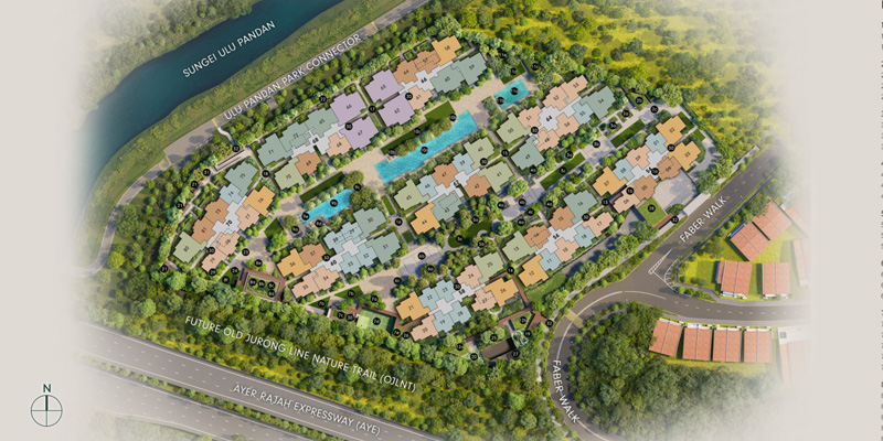 newlaunch.sg Faber Residence siteplan