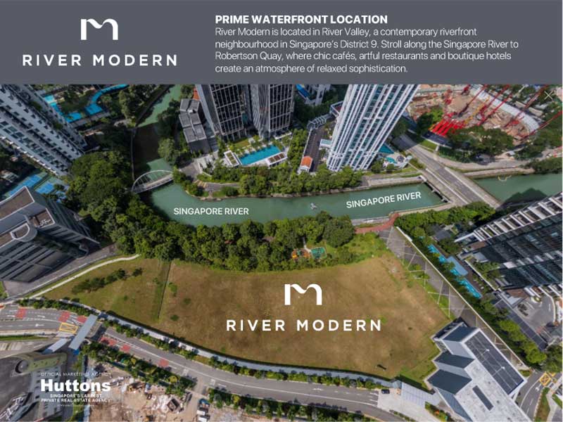 newlaunch.sg river modern location view
